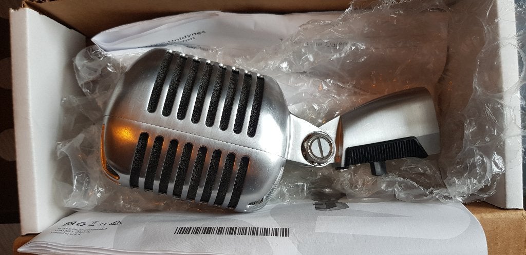 Shure 555 Series II, Muziek en Instrumenten, Microfoons, Ophalen, Zo goed als nieuw, Zangmicrofoon
