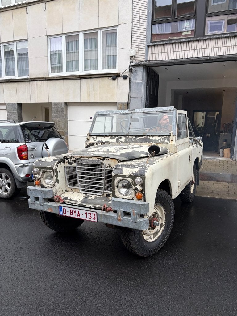 Land Rover Series 3 – 88" Essence – 1975 – Rare ABL, Auto's, 4 cilinders, Overige bekleding, Overige kleuren, Handgeschakeld