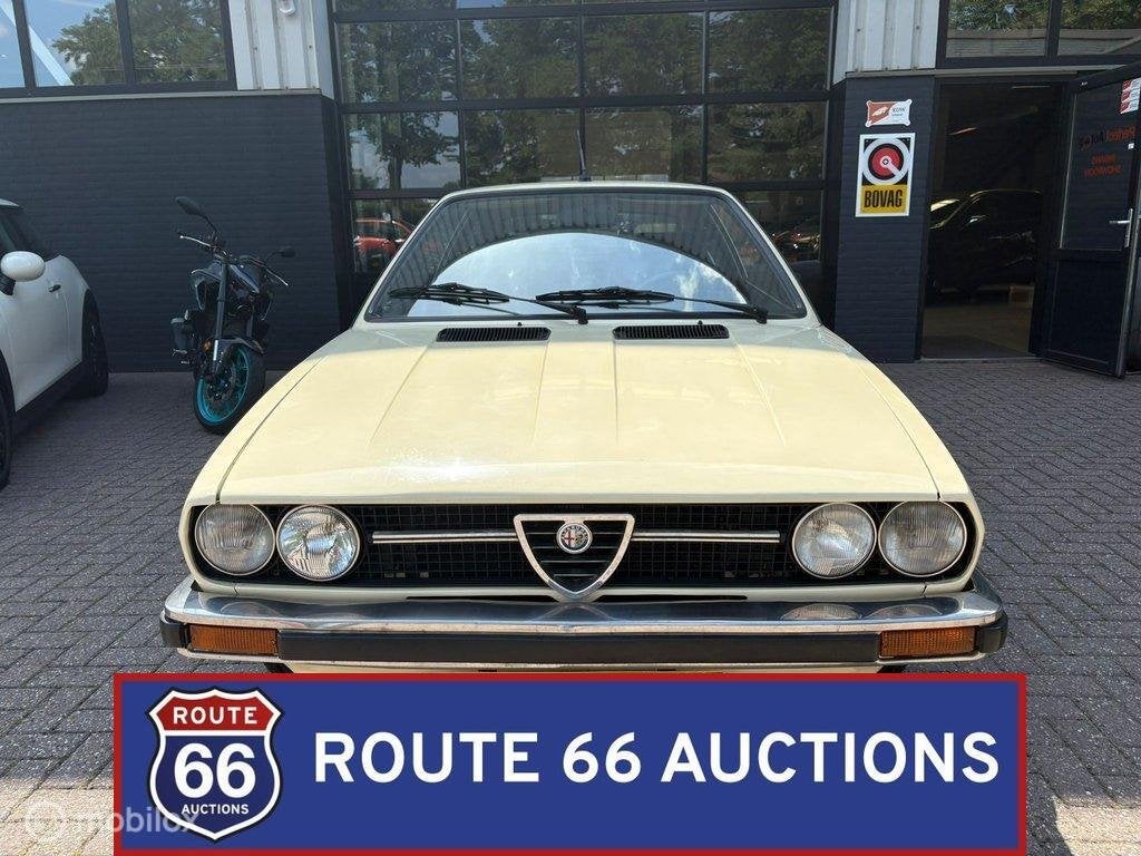 Alfa Romeo Alfasud Sprint Veloce | 1979 | Route 66 Auctions, Auto's, Oldtimers, Zwart, Bedrijf, Handgeschakeld, Overige carrosserie