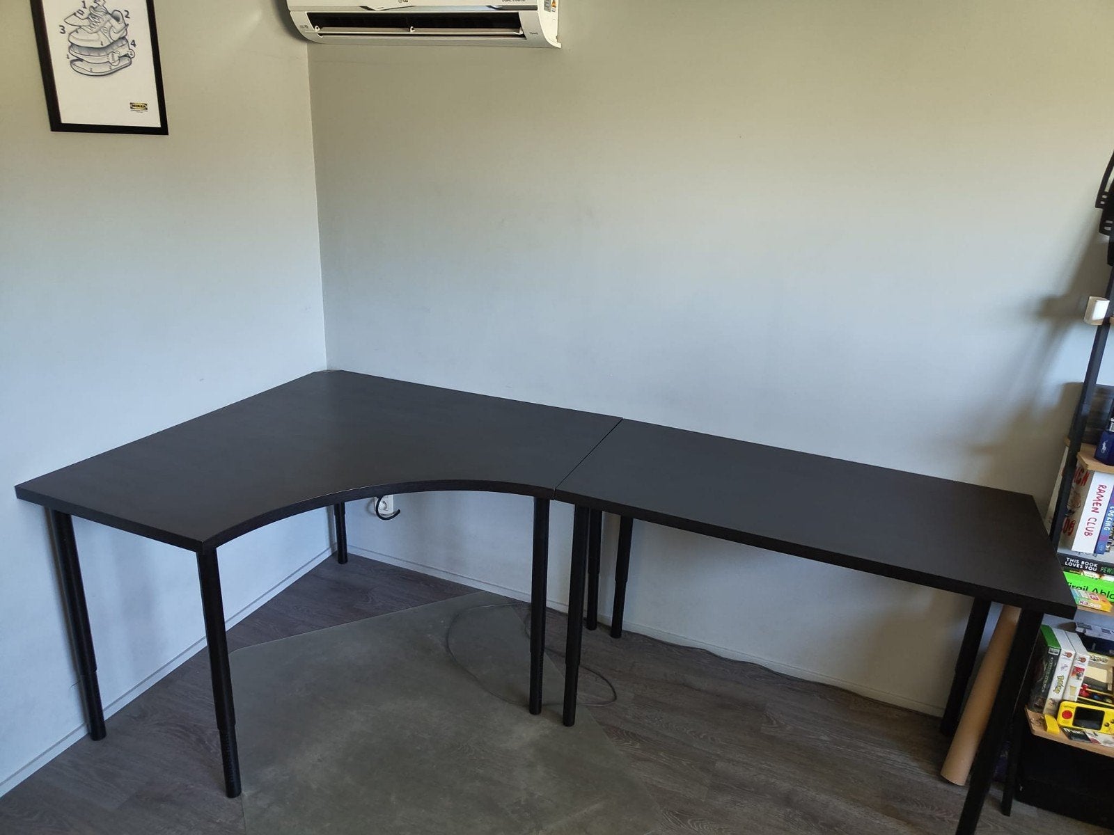 Ikea buro met tafel, Huis en Inrichting, Ophalen