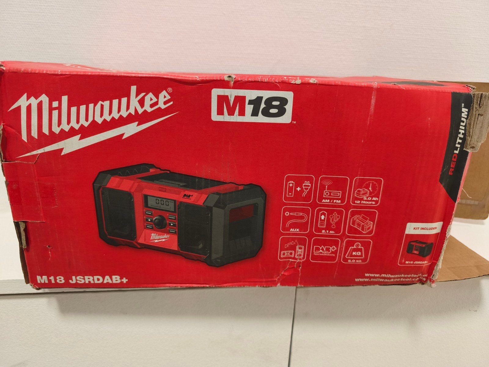 Milwaukee JSR DAB+, Ophalen of Verzenden, Nieuw