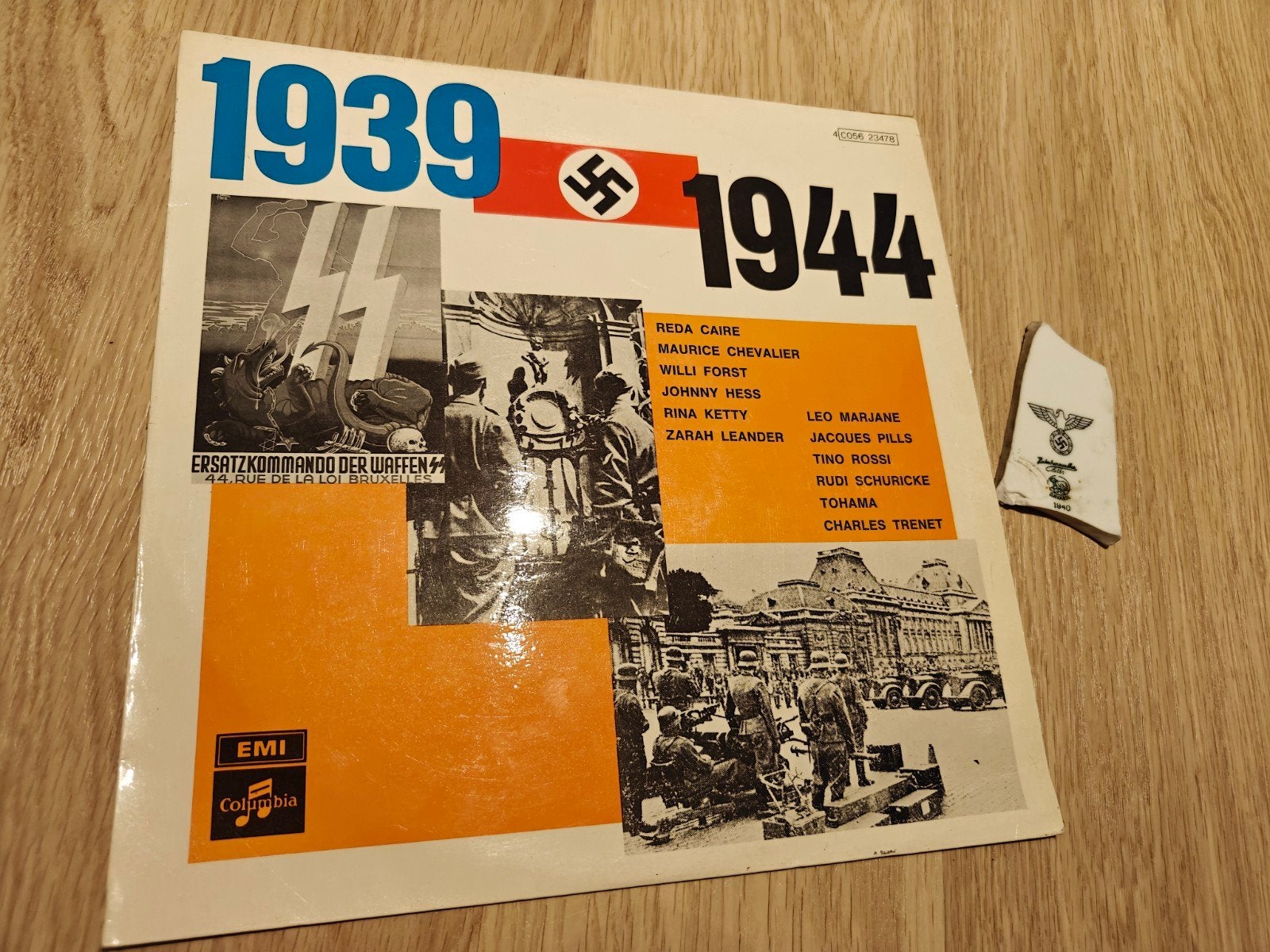 LP 1940 1944 + stuk porselein, Cd's en Dvd's, Ophalen of Verzenden, Pop, LP