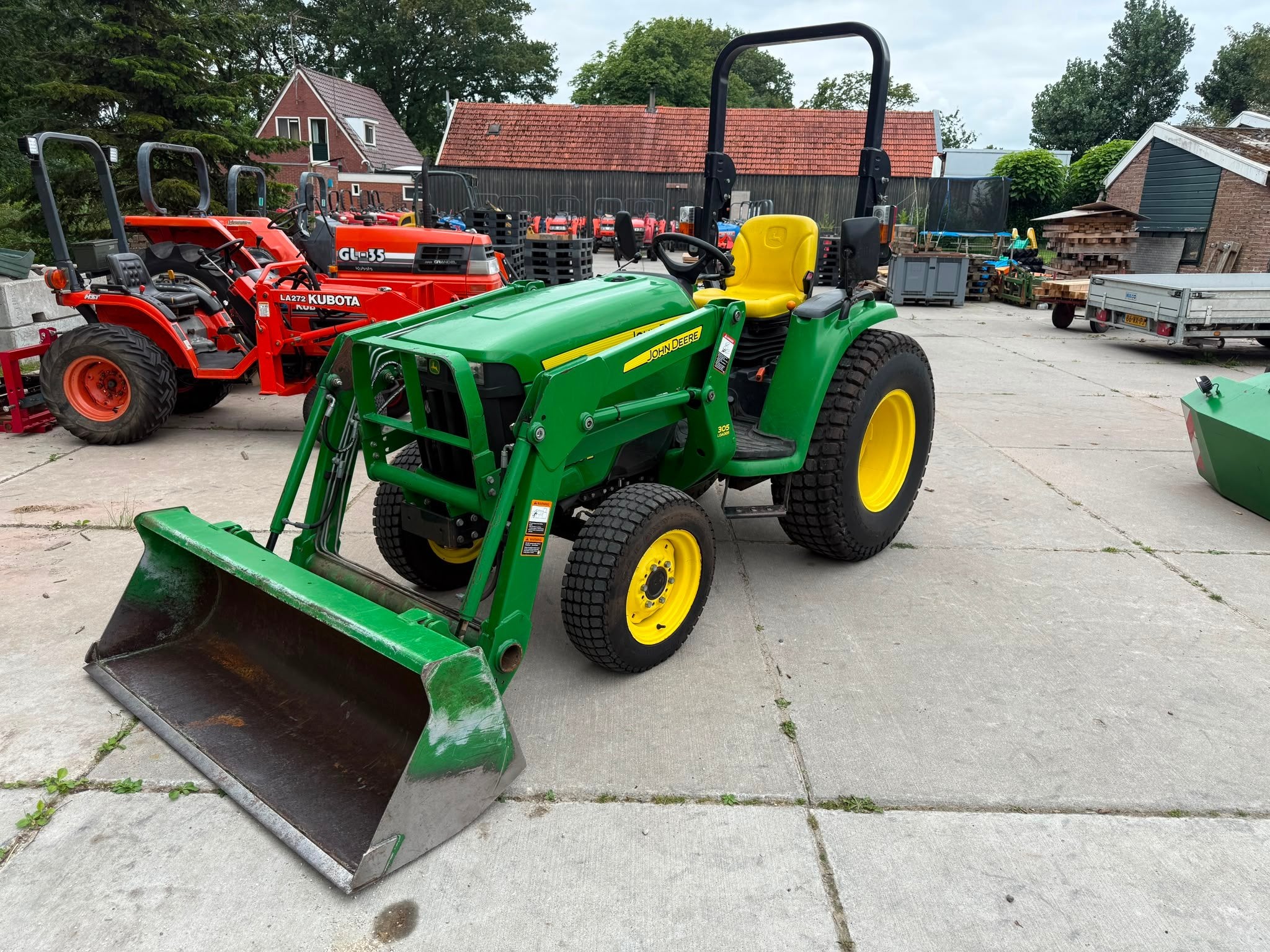 John Deere 3036 met voorlader, Overige typen