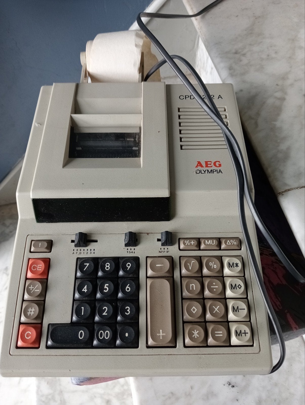 aeg rekenmachine, Verzamelen, Ophalen of Verzenden