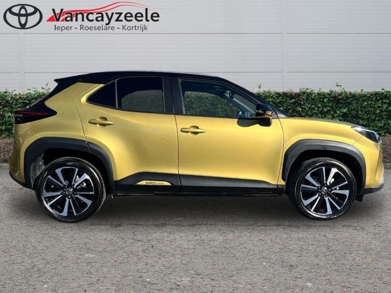 Toyota Yaris Cross Premiere+cam+gps+sens V+A, Auto's, Automaat, Overige kleuren, 116 pk, Hybride Elektrisch/Benzine