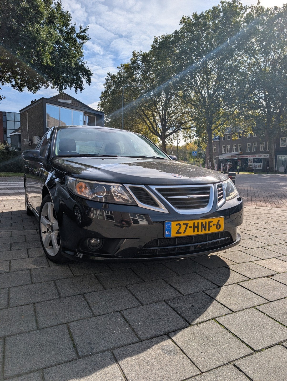 Très belle Saab 9-3 1.8 Turbo., Autos, 4 portes, Noir, Berline, Particulier