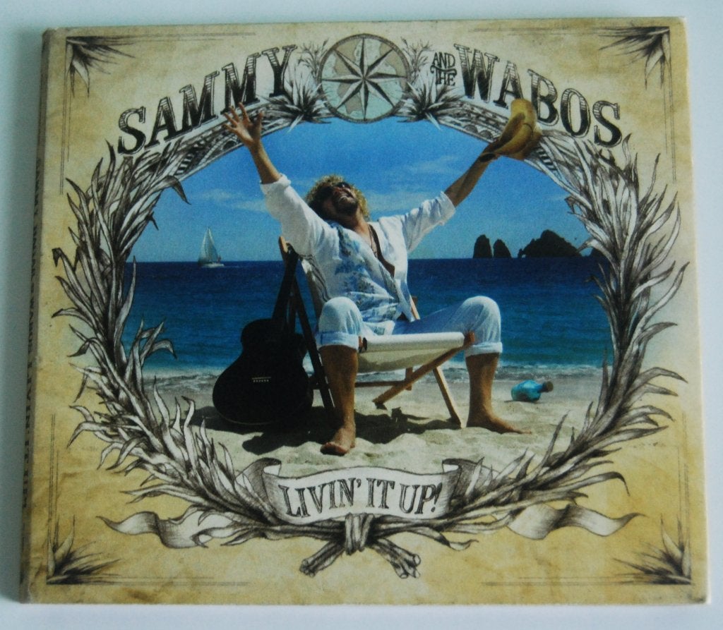 SAMMY HAGAR AND THE WABOS - LIVIN' IT UP, Gebruikt, Digipak, Ophalen of Verzenden, Hardrock
