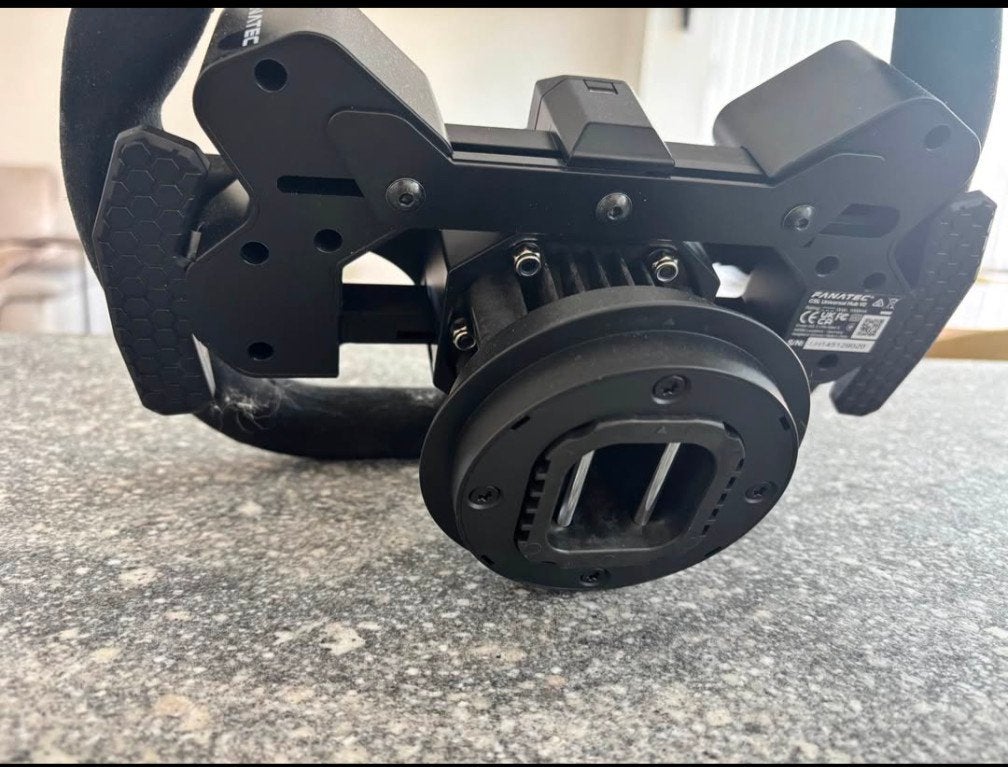 moyeu universel fanatec csl avec direction Sparco, Enlèvement, Comme neuf