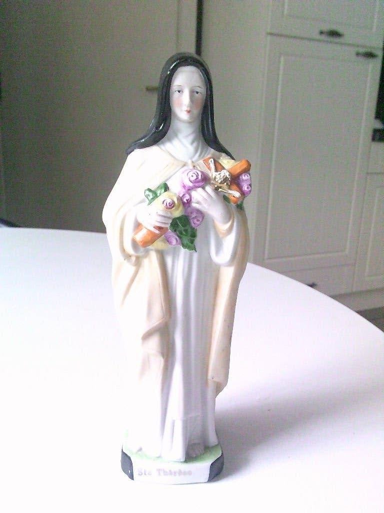 religieuze beeld heilige ste thérése, Ophalen