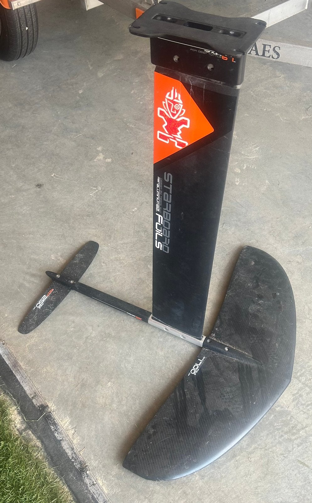 Starboard wing/wind foil, Watersport en Boten, Windsurfen, Ophalen, Gebruikt, Starboard, Foil