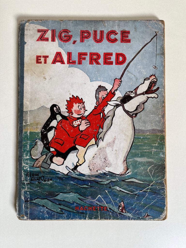 Zig et Puce - Zig, Puce et Alfred - EO 1929, Envoi, Alain St. Ogan