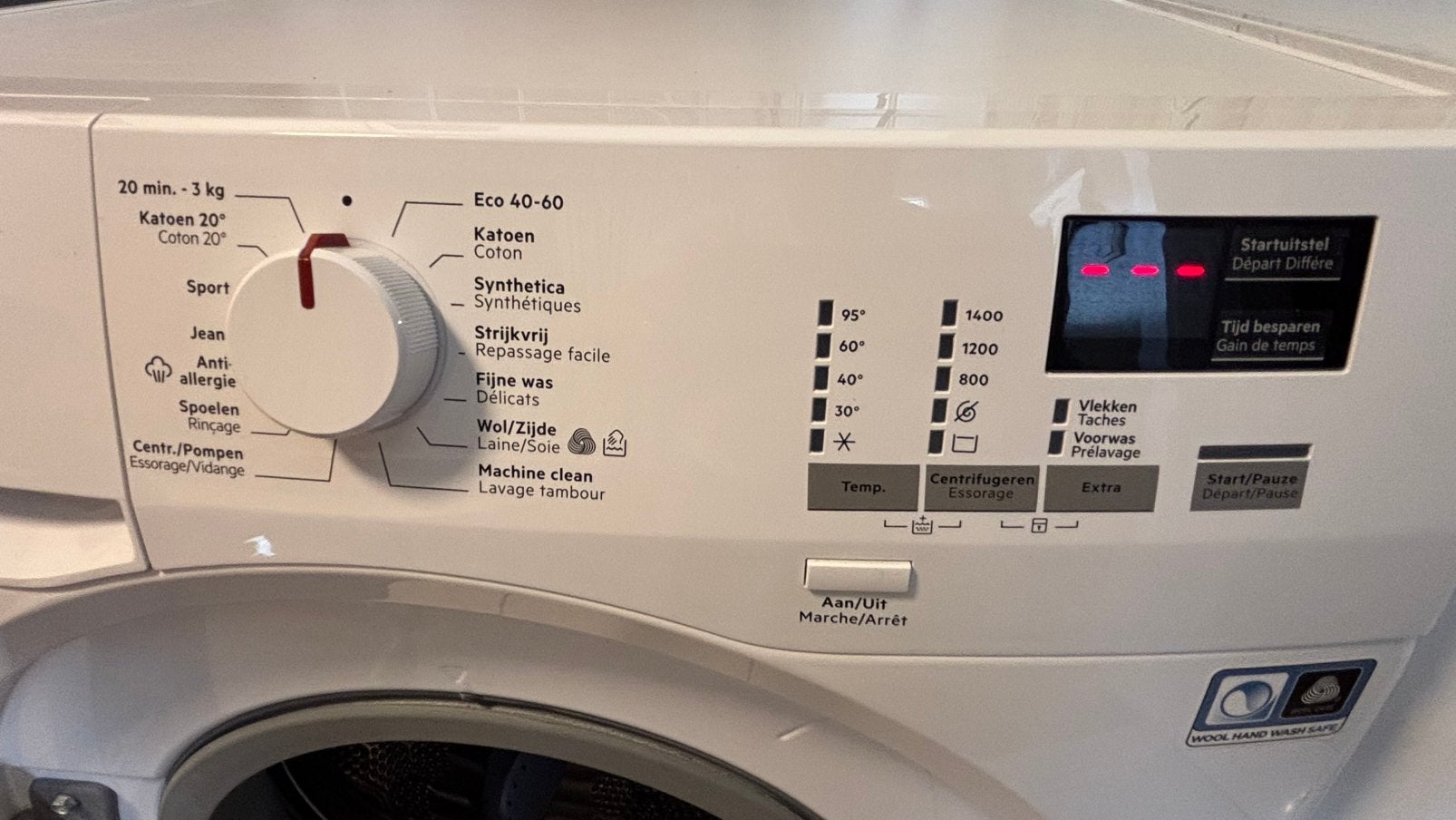Wasmachine 8kg 1400t/m A-klasse, Enlèvement, Comme neuf