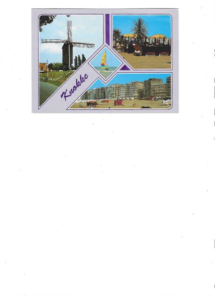 knokke, Verzamelen, Postkaarten | België, Ophalen of Verzenden
