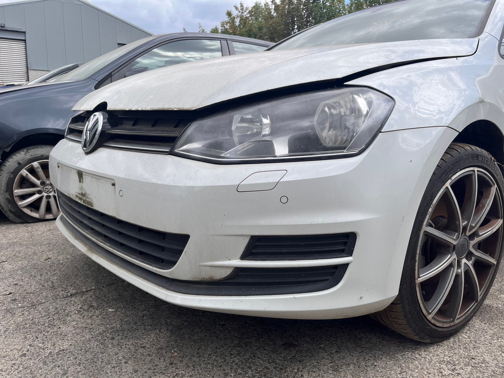 PARE-CHOCS AVANT POUR VOLKSWAGEN GOLF 7, Autos : Pièces & Accessoires, Enlèvement, Avant, Volkswagen
