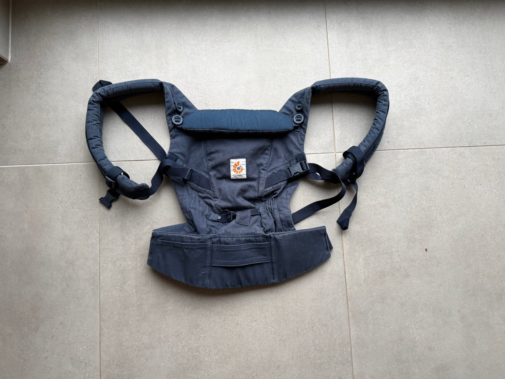 Ergobaby adapt draagzak, Kinderen en Baby's, Ophalen, Gebruikt, Buik of Rug, Draagzak