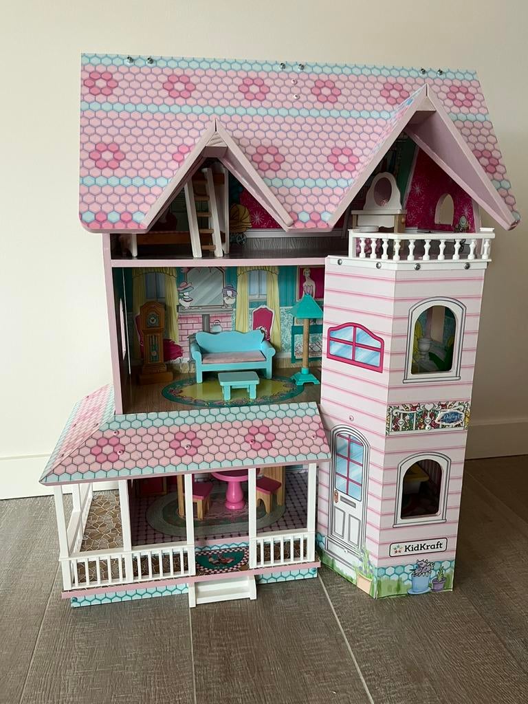Kidkraft poppenhuis Abbey Manor, Kinderen en Baby's, Speelgoed | Poppenhuizen, Ophalen, Poppenhuis