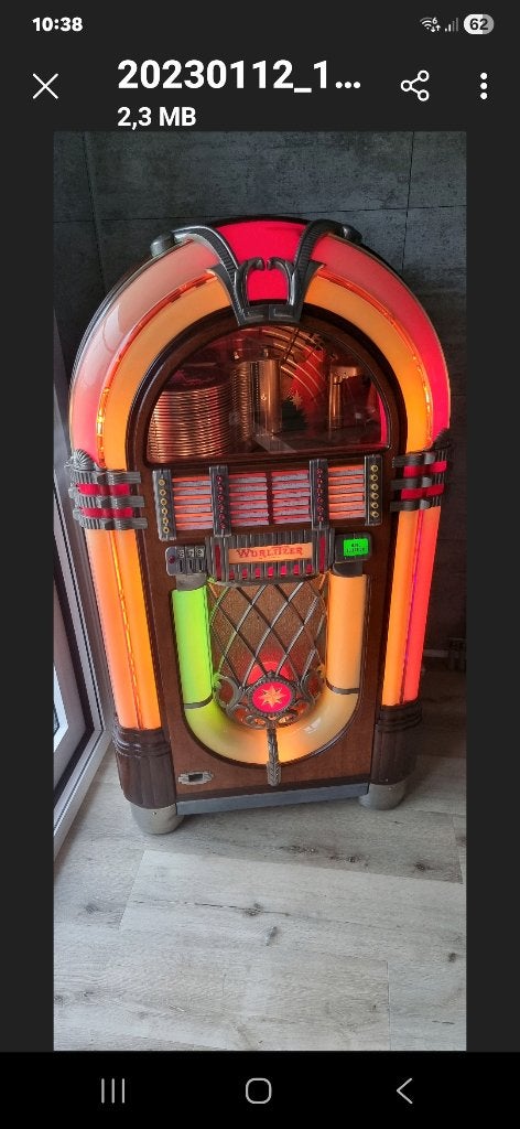 Wurlitzer 1015 1943 78 toeren, Avec singles, Enlèvement, Utilisé, Wurlitzer