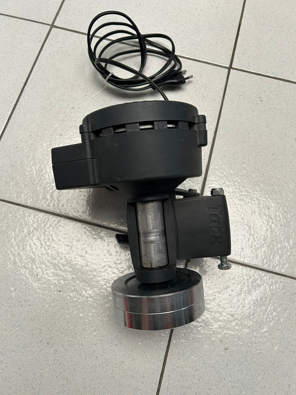 Electro motor rolinstalatie Tacx, Ophalen, Gebruikt