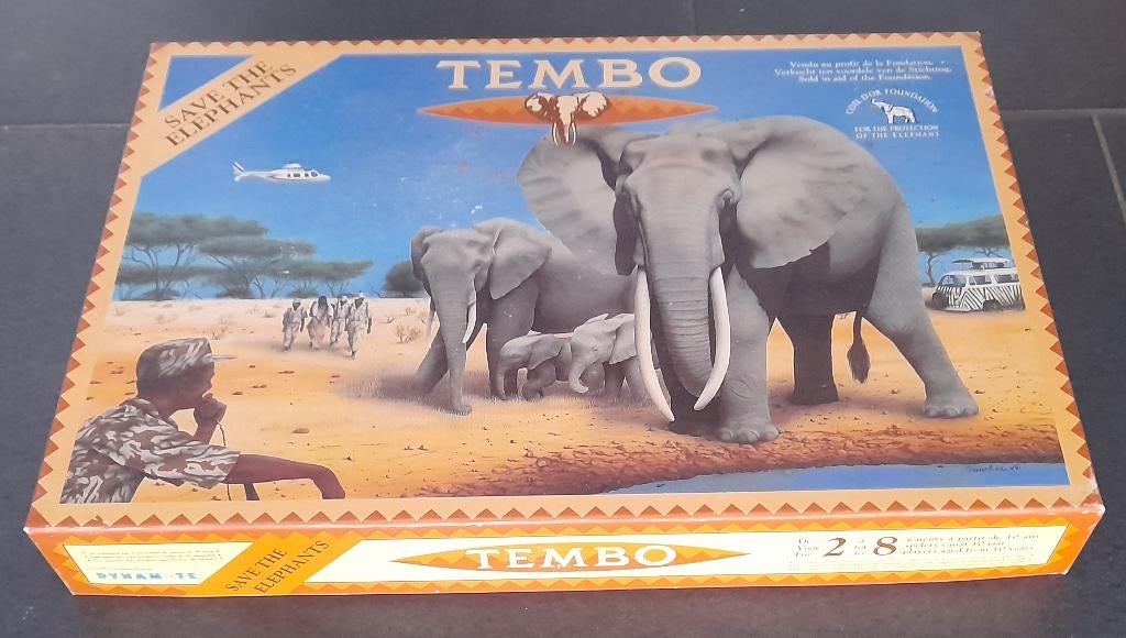 Tembo - Sauvez les éléphants, Hobby & Loisirs créatifs, Jeux de société | Jeux de plateau, Enlèvement ou Envoi