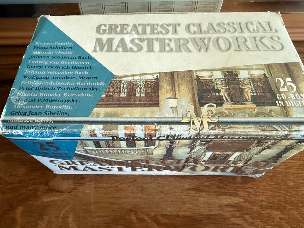 Collectie Classical Masterpieces, Boxset, Overige typen, Ophalen of Verzenden, Zo goed als nieuw