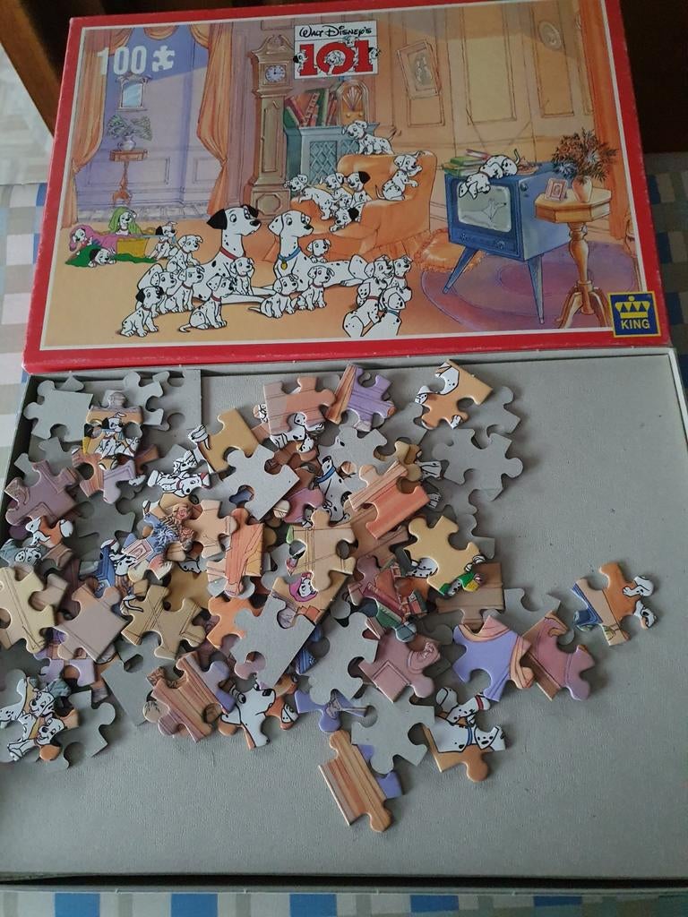 Puzzel 101 dalmatiers, Ophalen of Verzenden