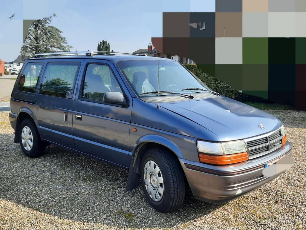 Chrysler Voyager 1991, Auto's, Blauw, Handgeschakeld, Particulier, Voyager