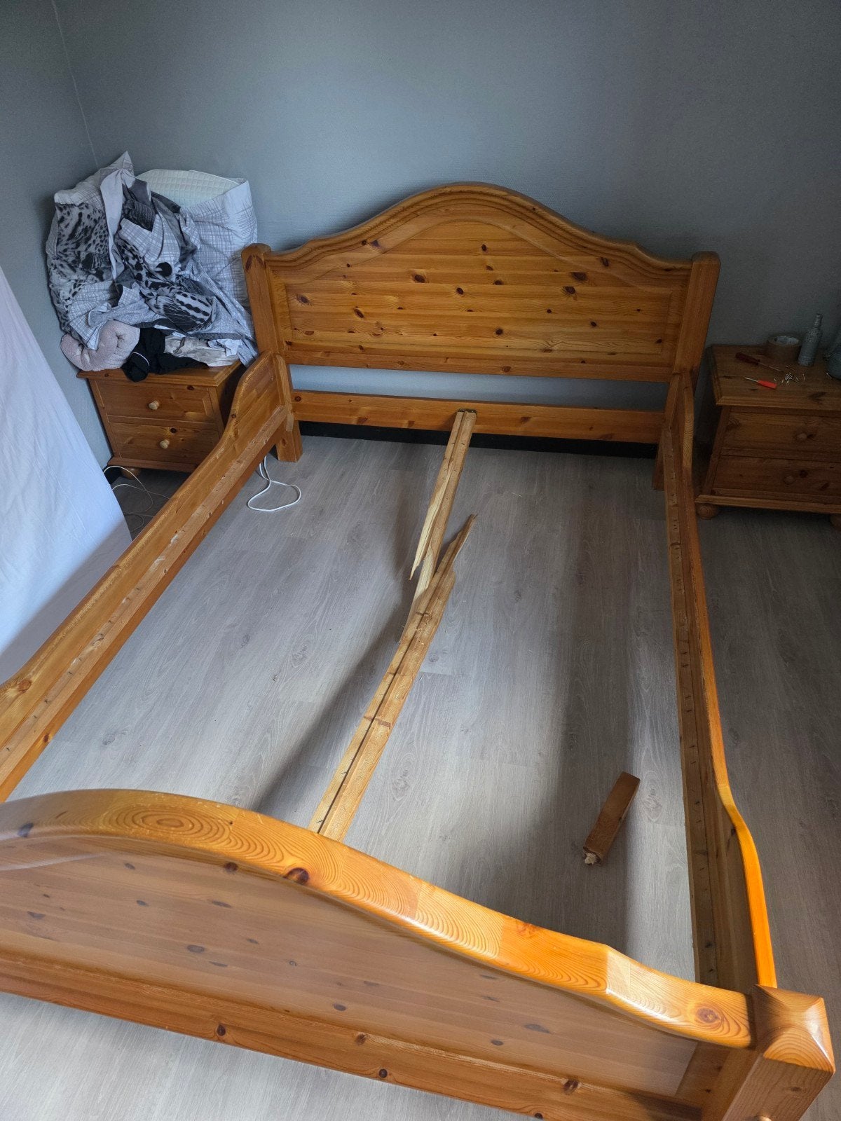 GRATIS - 2 Persoonsbed, Huis en Inrichting, Ophalen