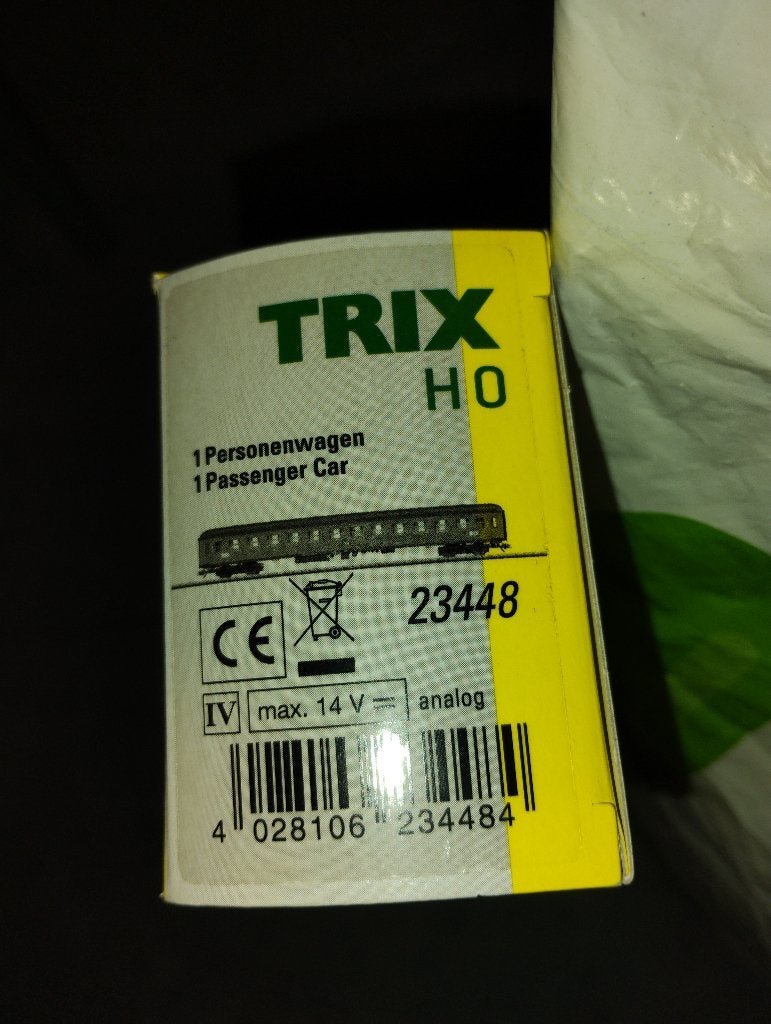TRIX H0 23448 DB Bm UIC-X met LED-binnenverlichting, Hobby en Vrije tijd, Gelijkstroom, Trix, Ophalen of Verzenden, Nieuw