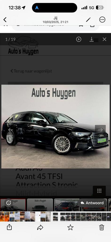 Audi a6 avant, Auto's, Audi, Automaat, Zwart, Break, A6
