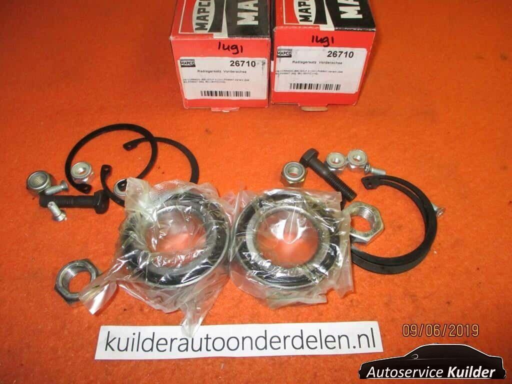 2X Wiellagerset voorzijde VW Golf 3 vr6 gti Corrado vr6 MAPC, Auto-onderdelen, Ophanging en Onderstel, Seat, Volkswagen, Nieuw