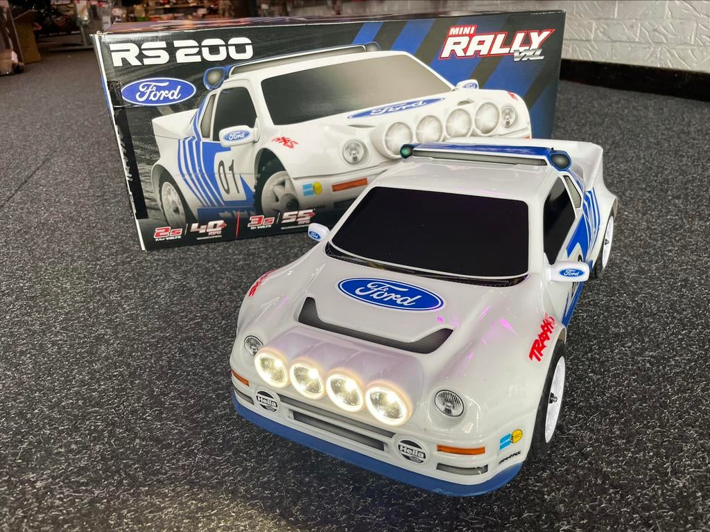 Traxxas Ford RS200 VXL Mini Rally 1/10, Enlèvement ou Envoi