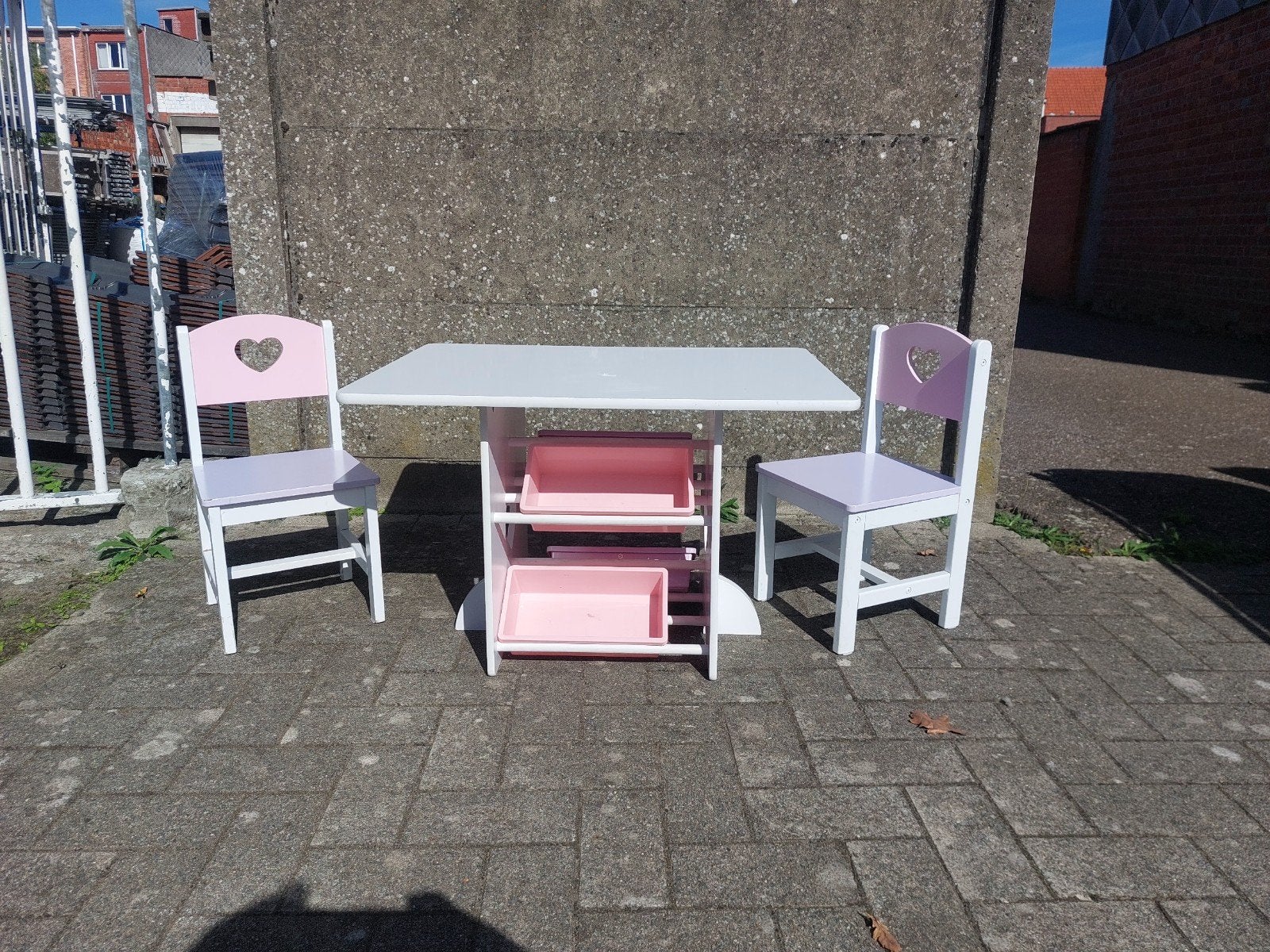 kidkraft hartjes tafel, Ophalen