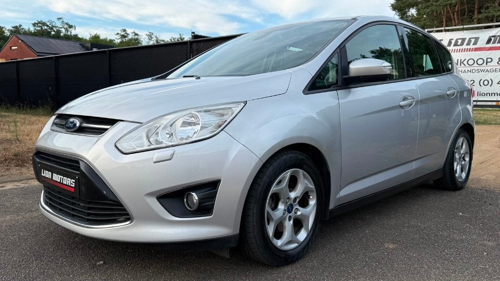 Ford C Max 1.6 Tdci | Titanium - Elektrische Koffer | Navi |, Auto's, Voorwielaandrijving, Stof, Zwart, 4 cilinders