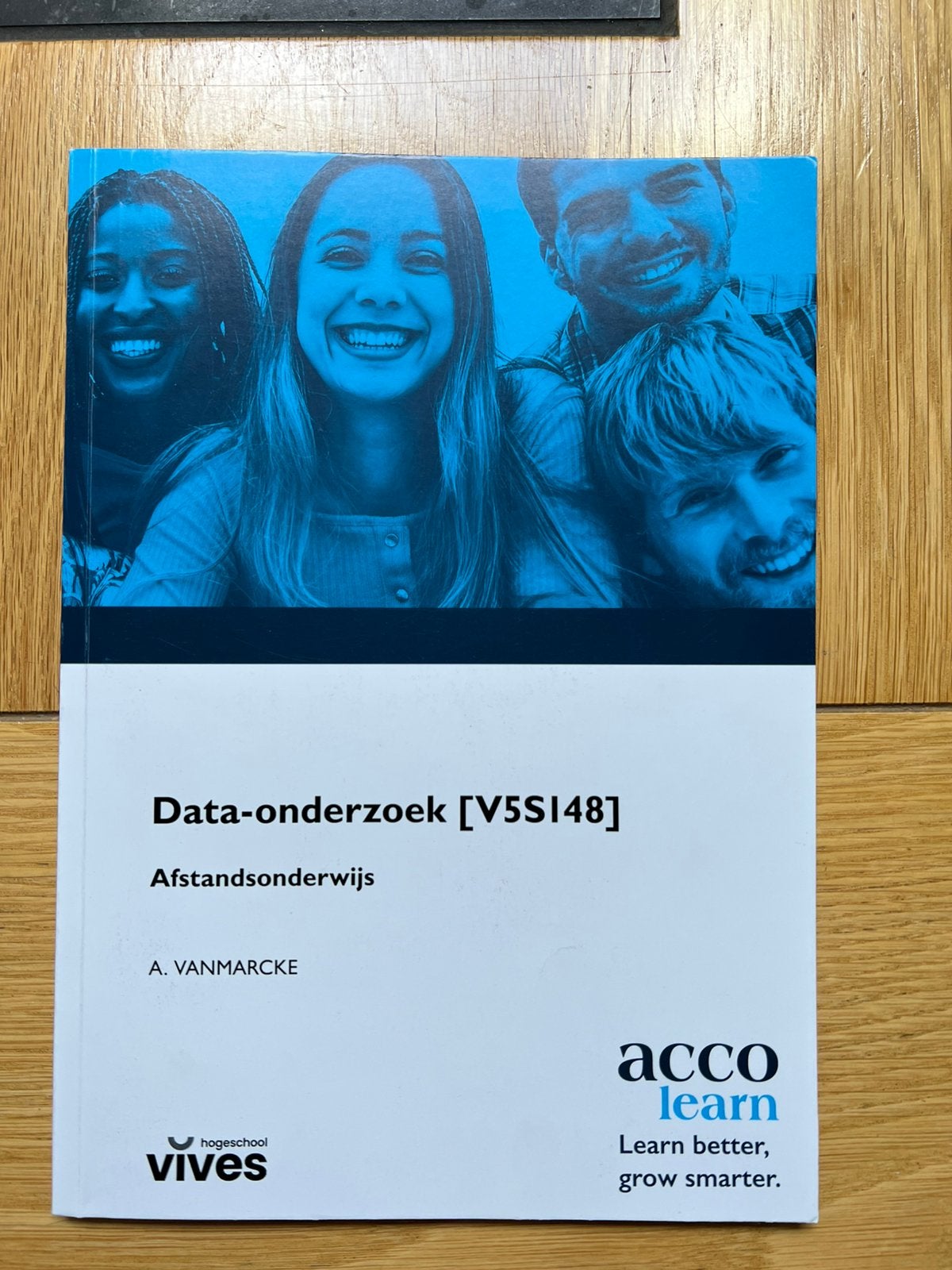 Ann Vanmarcke - Data-onderzoek [V5S148] - Afstandsonderwijs, Boeken, Ophalen, Ann Vanmarcke