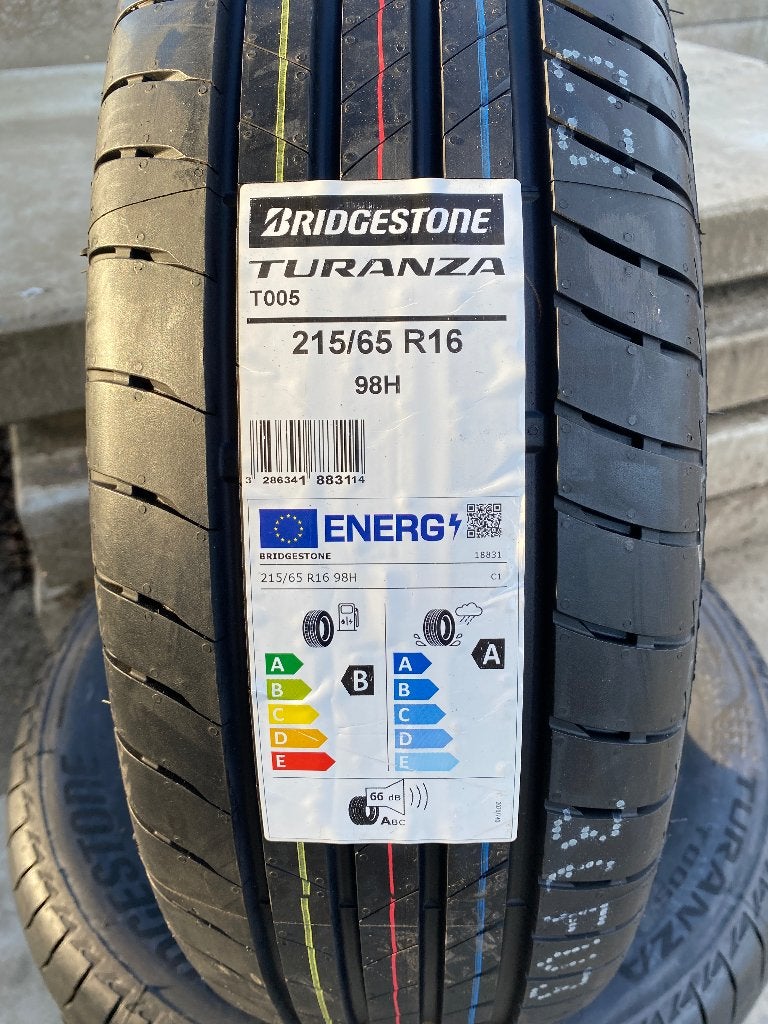 4 X 215/65 R16 98H BRIDGESTONE Turanza, Autos : Pièces & Accessoires, Pneus & Jantes, Neuf, 215 mm, 16 pouces, Pneus été