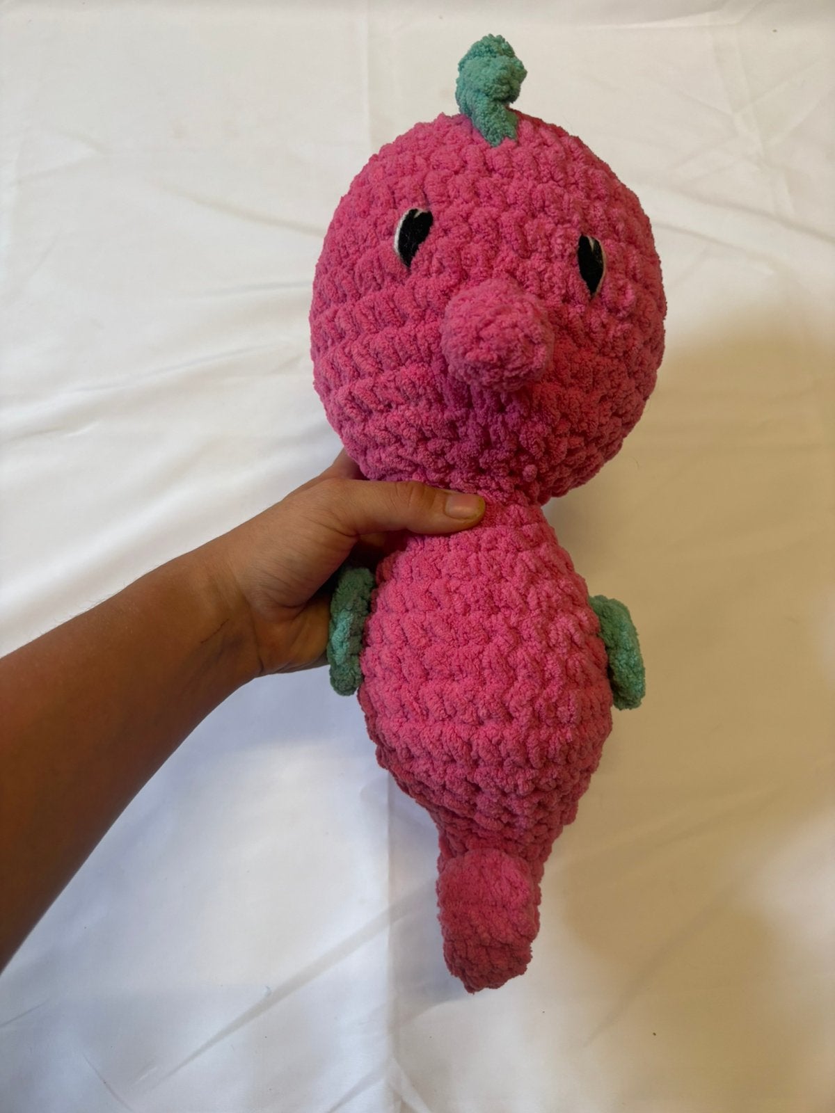 Handgemaakte nijlpaardknuffel, Overige merken, Handgemaakt, Overige typen, Nieuw
