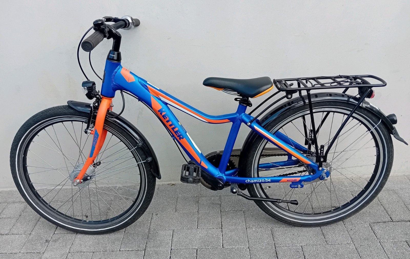 Kinderfiets Kettler Grinder 24inch 7speed NIEUWPRIJS 449€🚴‍, Ophalen, 24 inch of meer, Velgrem, V-brakes