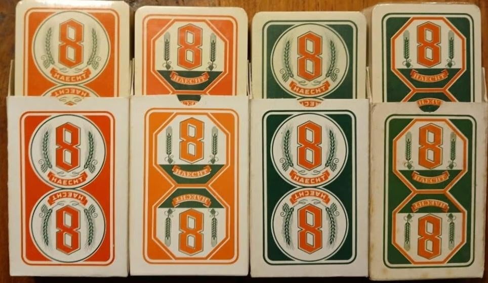 Speelkaarten, Haecht, Verzamelen, Biermerken, Verzenden