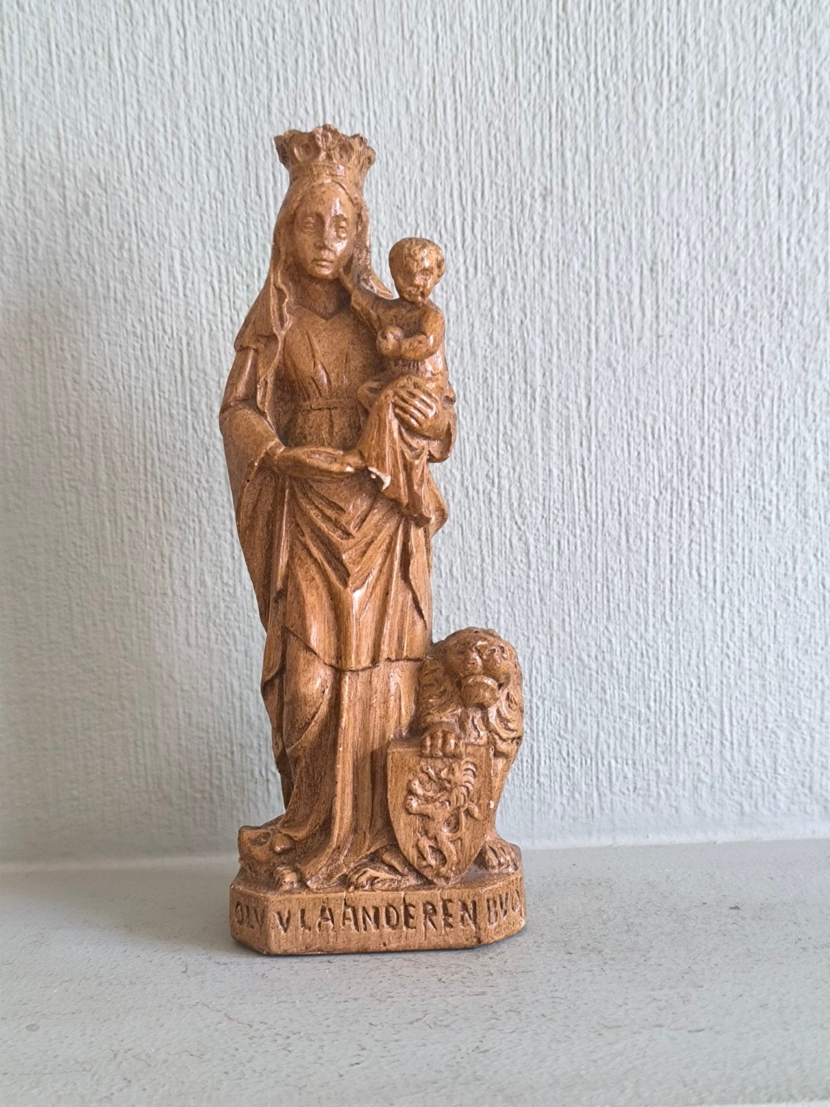 OLVrouw van Vlaanderen, figuur Maria en Jezus, Enlèvement ou Envoi