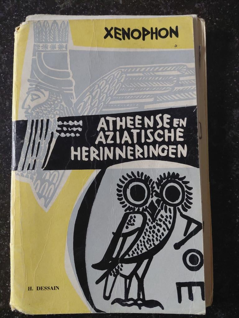 Xenophon  Atheense en Aziatische herinneringen 1968, Livres, Livres scolaires, Enlèvement ou Envoi, Grec