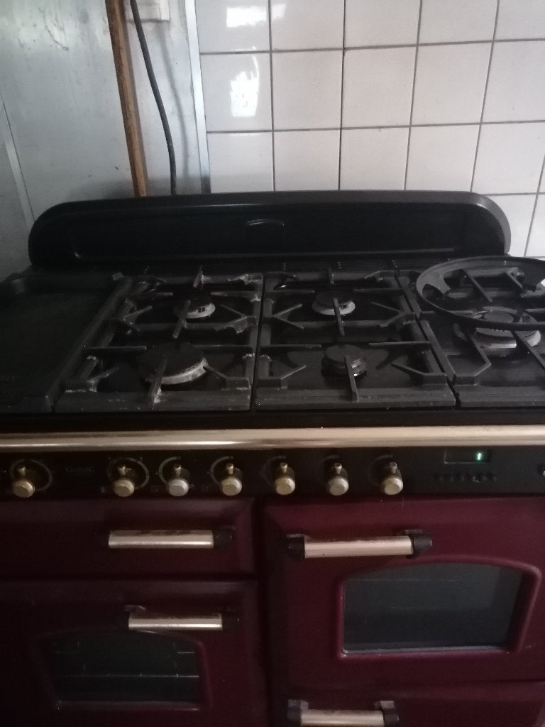 Falcon fornuis, Ophalen, Warmhoudplaat, 60 cm of meer, Zo goed als nieuw