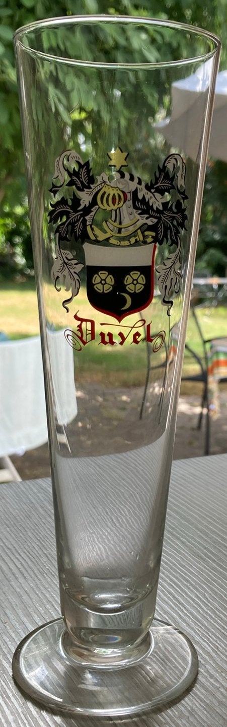 Duvel glas, Verzamelen, Glas en Drinkglazen, Ophalen of Verzenden, Zo goed als nieuw