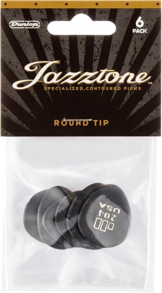 Jim Dunlop 477P204 JD Jazztone 204 plectrum 2.00 mm 6-pack, Musique & Instruments, Enlèvement ou Envoi, Neuf, Autres instruments