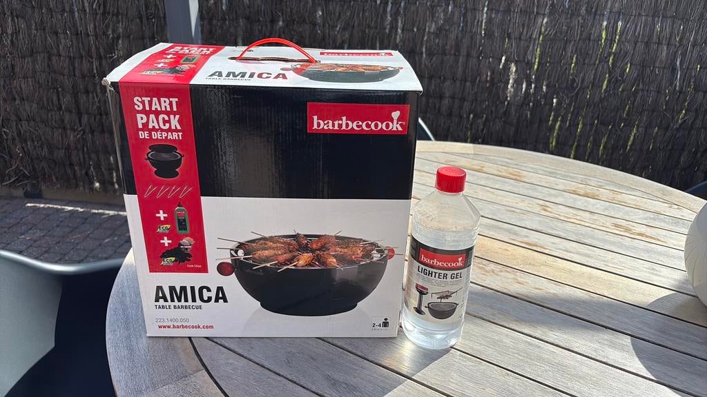 Tafelbarbecue, Ophalen, Gebruikt