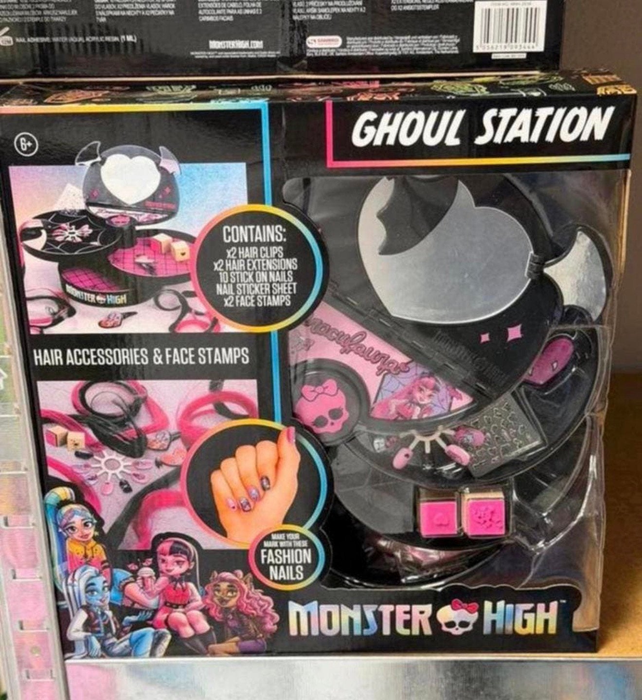 Monster High Ghoul Station Kinder Make-up + Haaraccessoires, Ophalen of Verzenden, Nieuw, Meisje