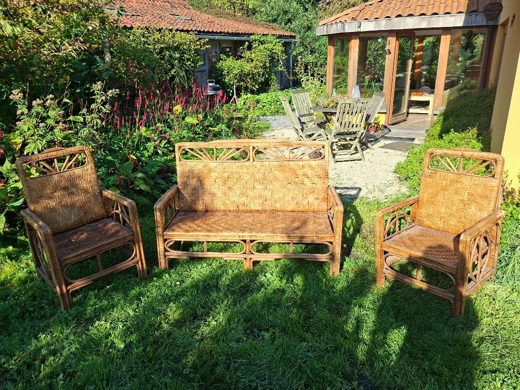 zetels, Moins de 75 cm, Osier ou Rotin, Moins de 150 cm, Banc droit