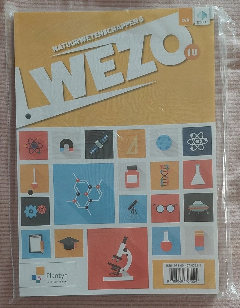 Leerwerkboek Wezo 6 Natuurwetenschappen, Boeken, Schoolboeken, Ophalen, Natuurkunde, Plantyn, Nieuw