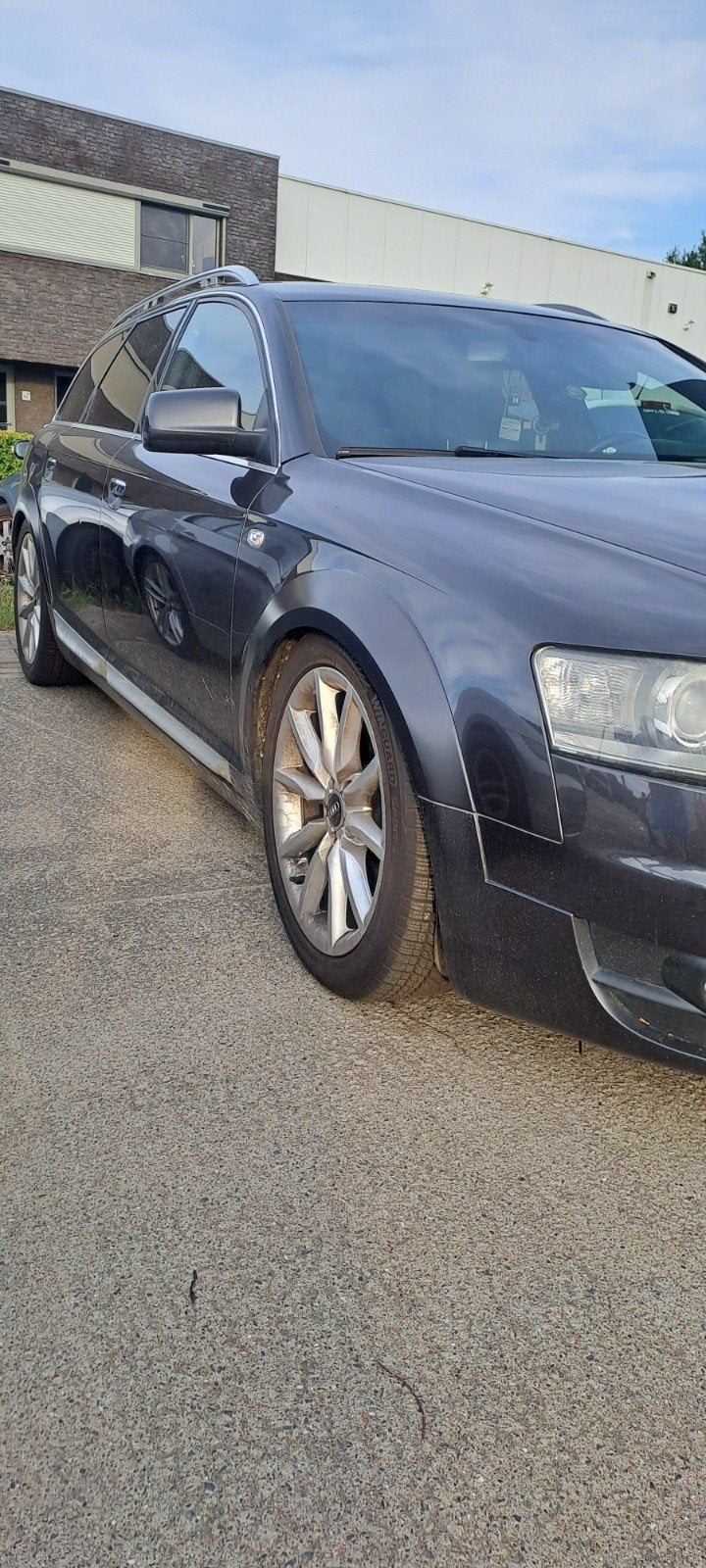 Audi a6 allroad 3.0 tdi, Auto's, Automaat, Zwart, Zwart, Leder