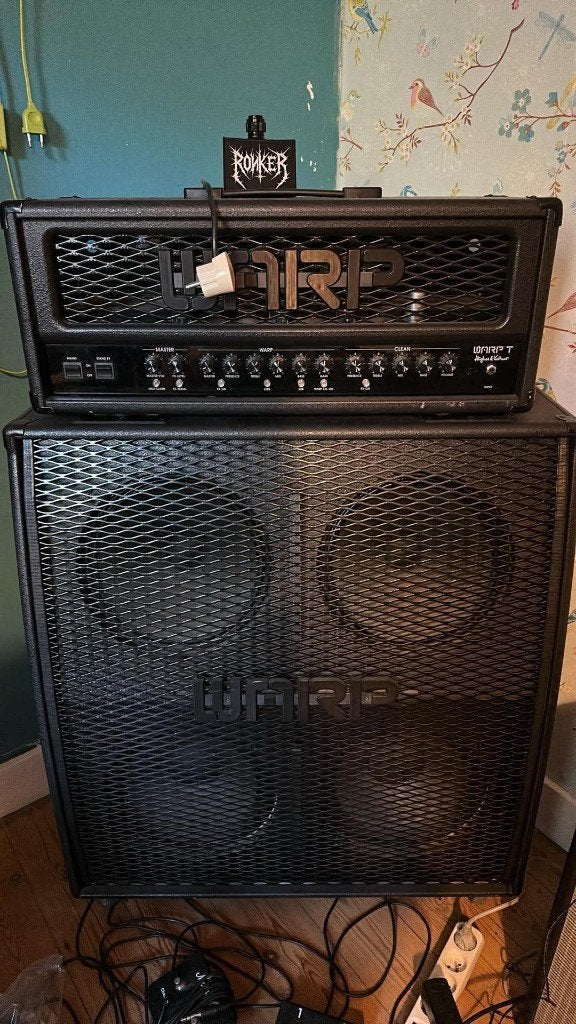 Hughes & Kettner Warp T + Warp Cabinet, Muziek en Instrumenten, Ophalen, Zo goed als nieuw, Gitaar, 100 watt of meer