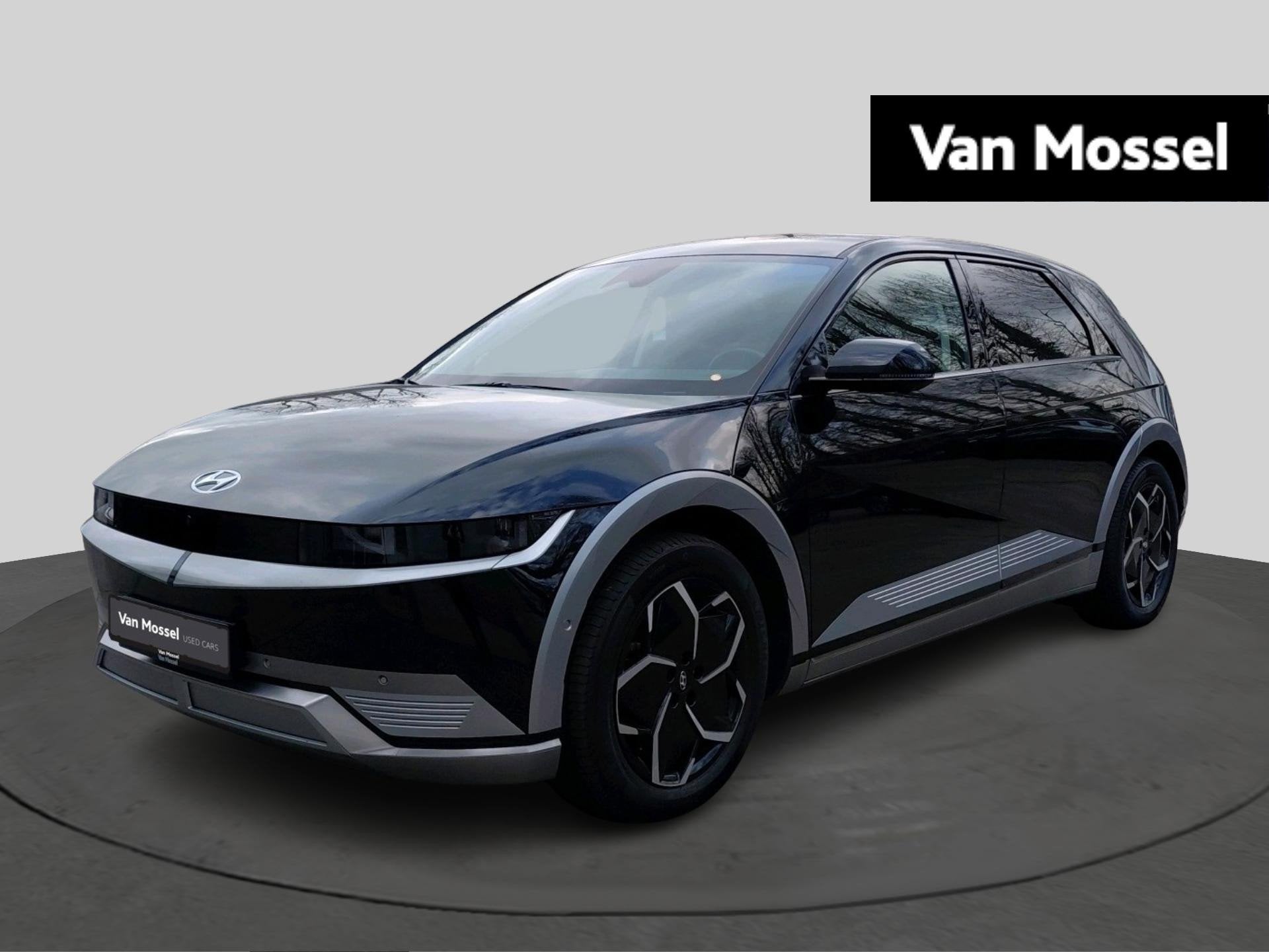 Hyundai IONIQ 5 EV UNIQ 73KW 325 AWD | Direct leverbaar!, Auto's, Hyundai, Automaat, Gebruikt, Zwart, IONIQ 5